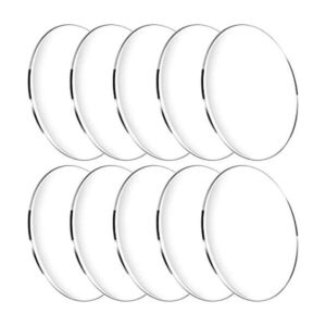 10 hojas de acrílico transparente circular 18 pulgadas