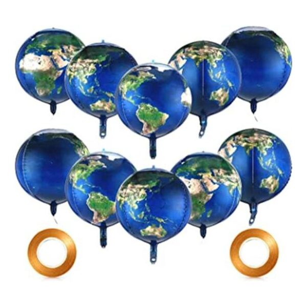 10 globos de globo terráneo de 22 pulgadas esfera de mapa_1