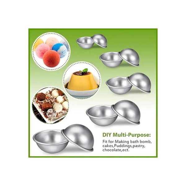 10 moldes para bombas de baño de 1.6 in 2.0 in 2.4 in