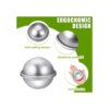 10 moldes para bombas de baño de 1.6 in 2.0 in 2.4 in