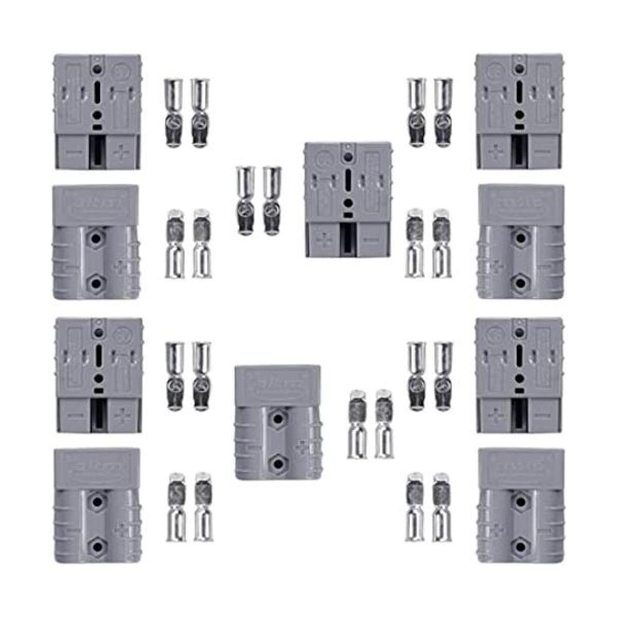 10 piezas 600 V 50 A 50 Amp Anderson Estilo Conector de