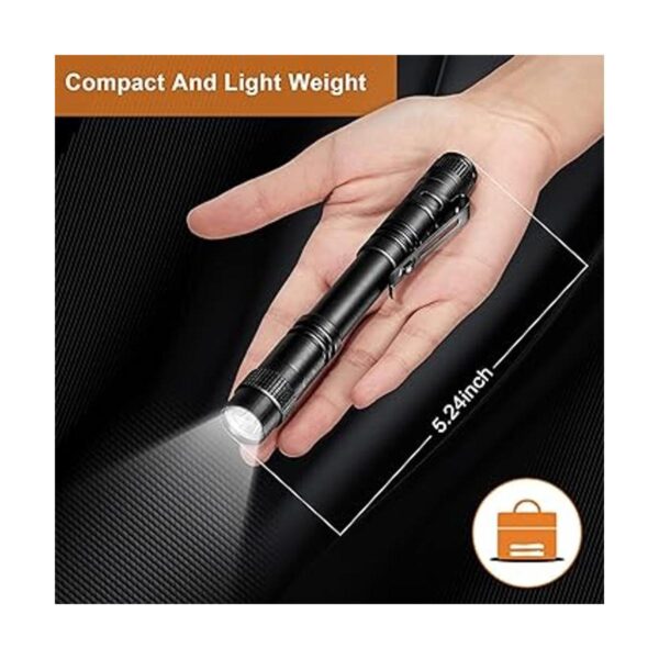 10 piezas de mini linterna LED pequeña linterna de mano