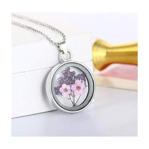 10 piezas de forma redonda mixta de flores prensadas secas_6