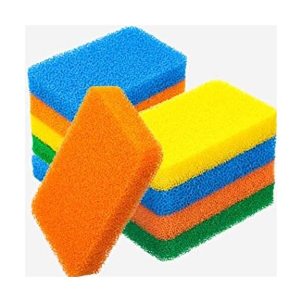 10 piezas de esponja de silicona para fregadero esponja