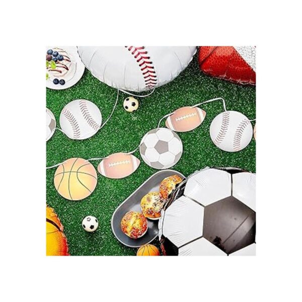 10 piezas de decoraciones temáticas deportivas para_5