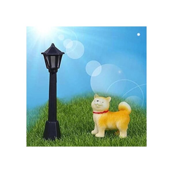 10 piezas de mini modelo de luz de calle en miniatura