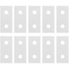 10 unids placa de unión de aluminio plano de conexión de