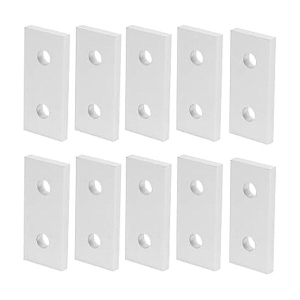 10 unids placa de unión de aluminio plano de conexión de