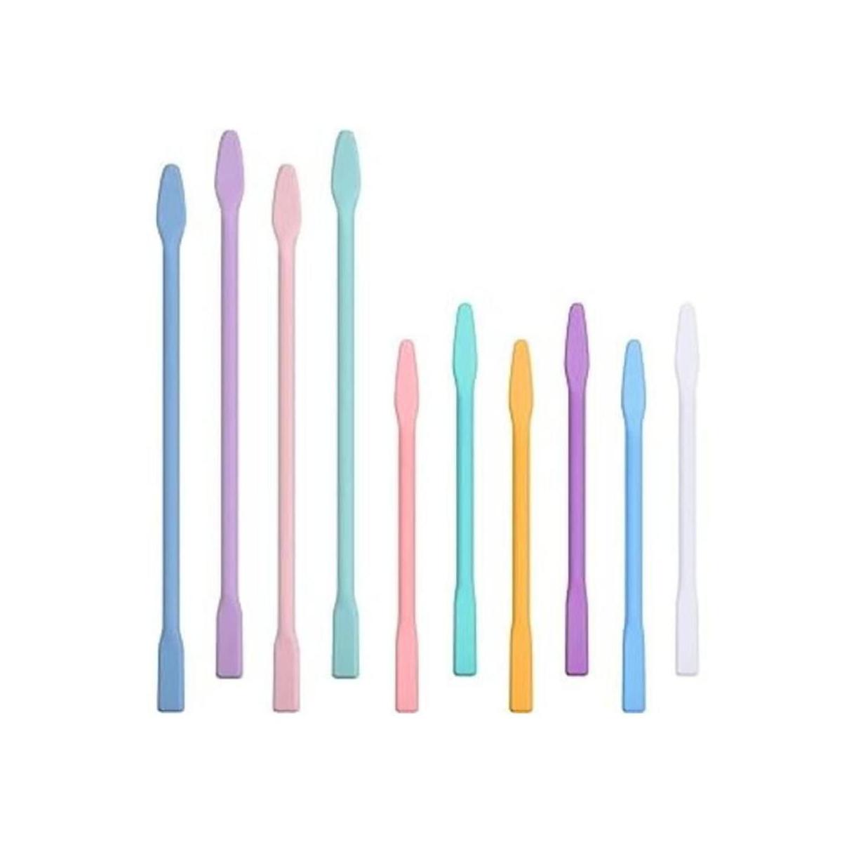 10 varillas de mezcla de resina de silicona para mezclar