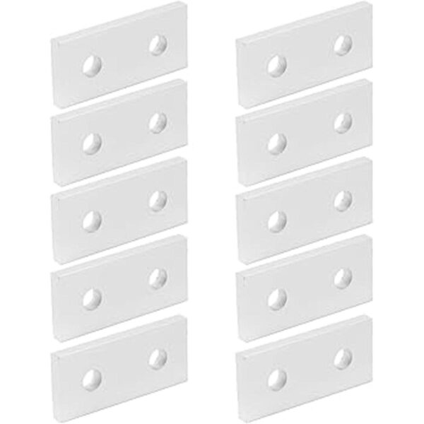 10 unids placa de unión de aluminio plano de conexión de