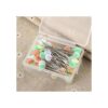 100 Pieces Color Leaves Head Pins Boxed for Sewing DIY_3