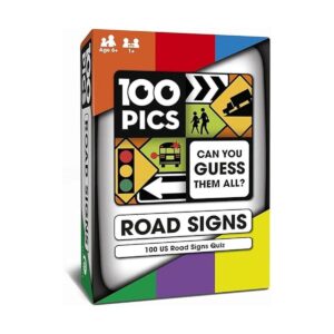 100 PICS Juego de viaje de señales de carretera de Estados_1