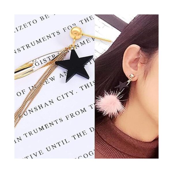 100 aretes de bola con 100 aretes de mariposa aretes