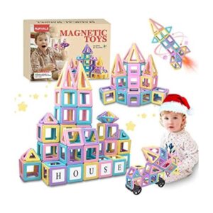 100 bloques magnéticos juguetes magnéticos para niños de