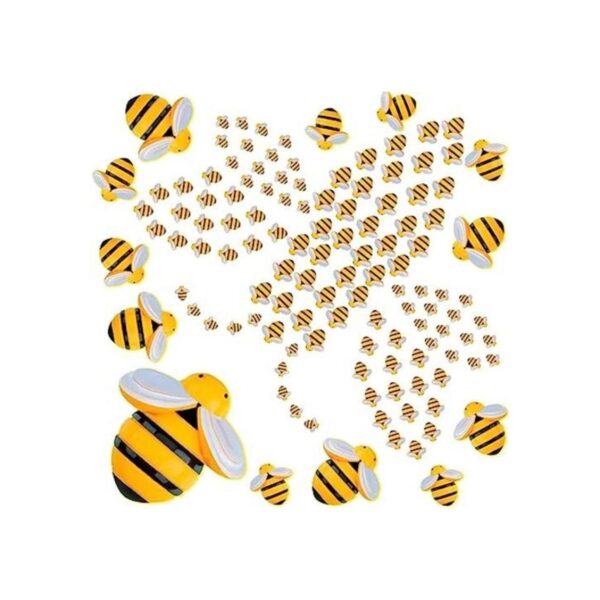 100 adornos de abejas de resina diminutos de 0.98_1