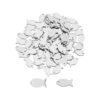 100 colgantes de acero inoxidable 304 de 0.512 in de