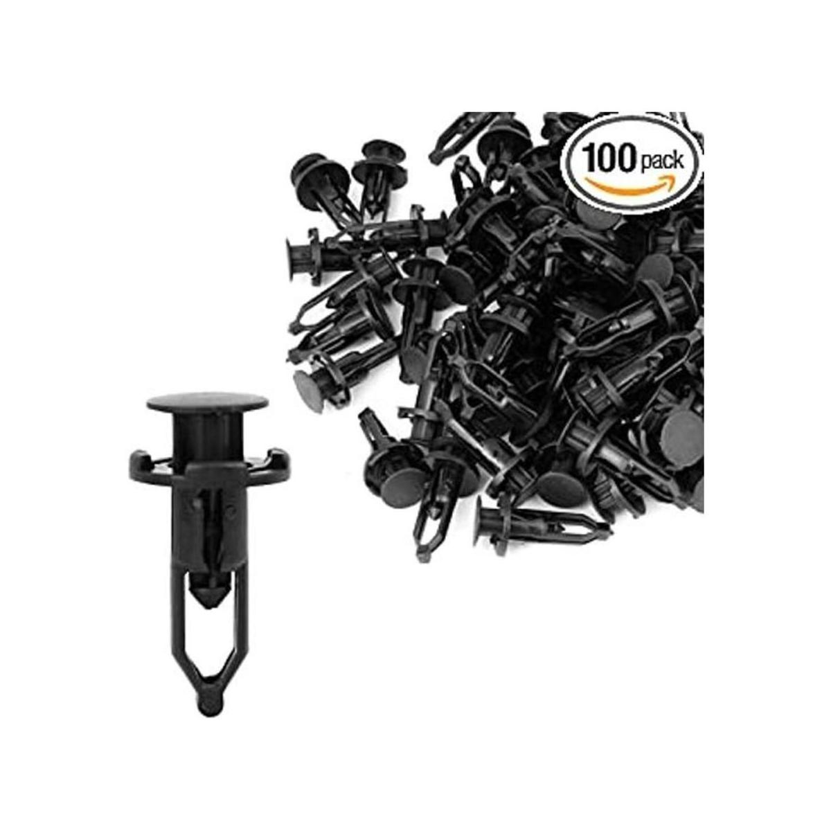 100 clips uxcell de sujeción para protector de
