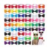 100 corbatas para perros con cuello ajustable de 19