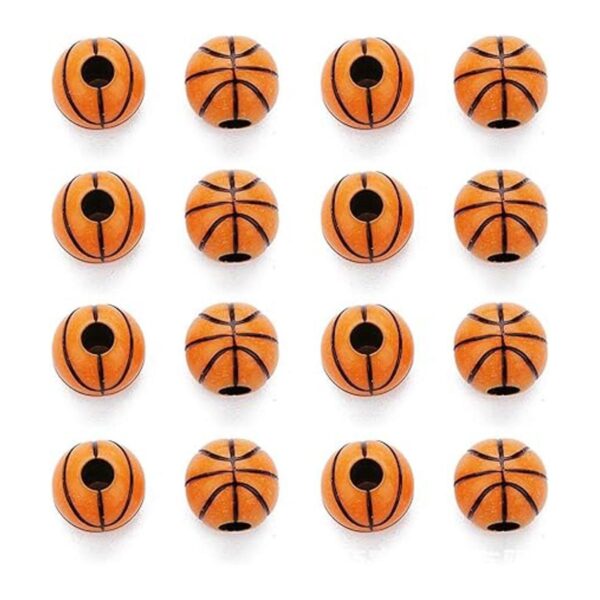 100 cuentas de baloncesto acrílicas de 0.433 in para_3