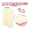 100 etiquetas de regalo de madera en blanco de 6 x 2