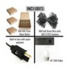 100 foot Globe Patio String Lights Set de 100 G40