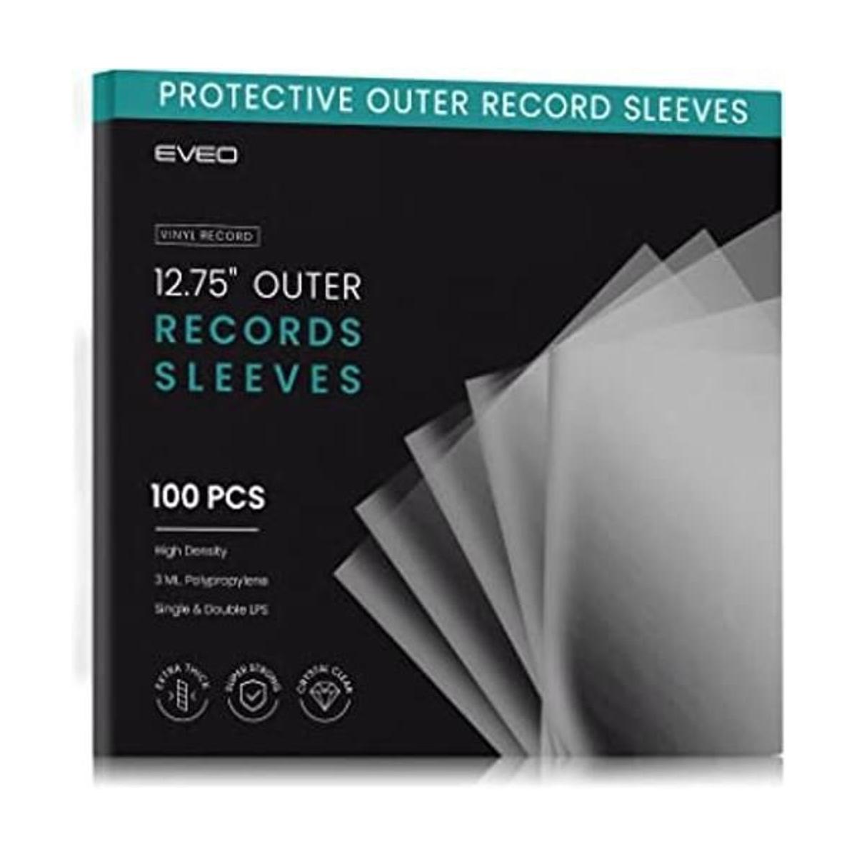 100 fundas de disco para disco de vinilo protector de