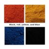 100 g 4 Packs of Iron Oxide Powder Concrete Pigment