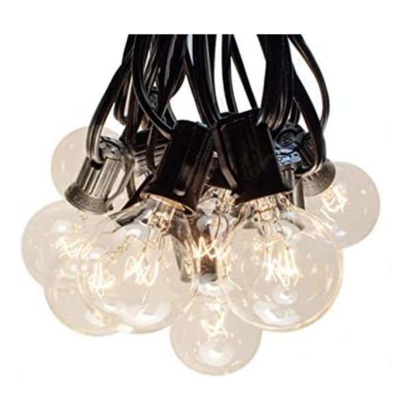100 foot Globe Patio String Lights Set de 100 G40