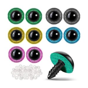 100 ojos de seguridad grandes para Amigurumi Ojos de