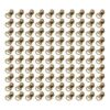 100 juegos de ganchos de encaje para botas de zapatos