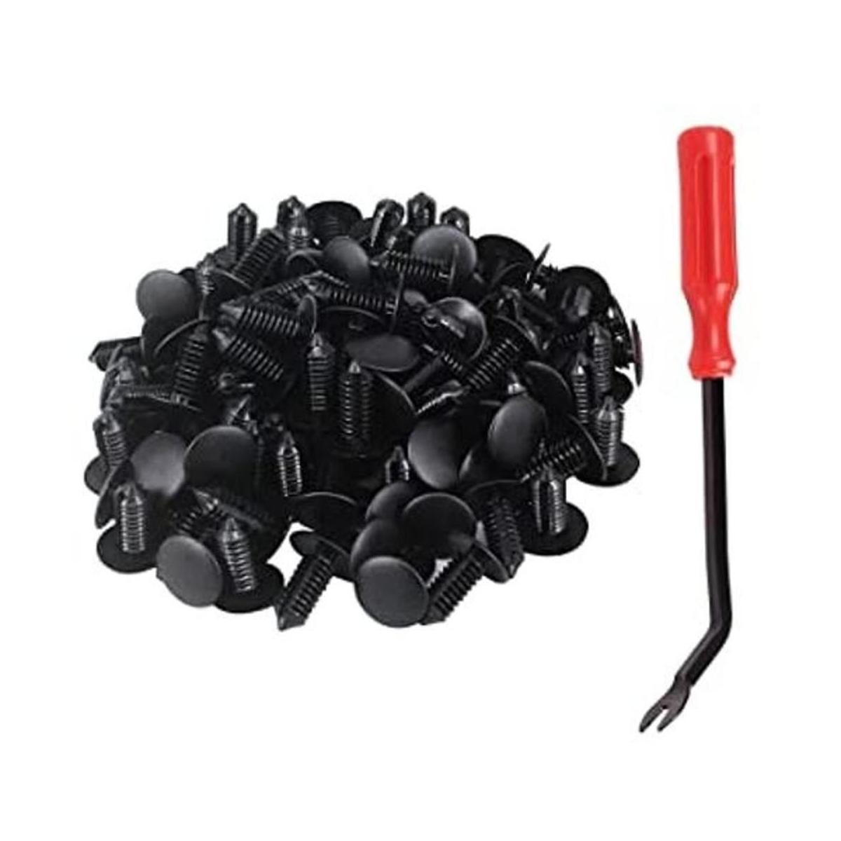 100 pasadores de nailon de ajuste universal para carrito