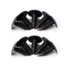100 pasadores de nailon de ajuste universal para carrito_4