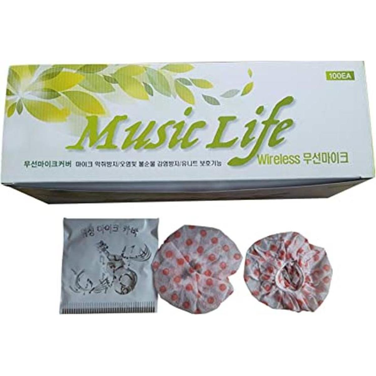 100 piezas 50 unidades Fundas de micrófono desechables