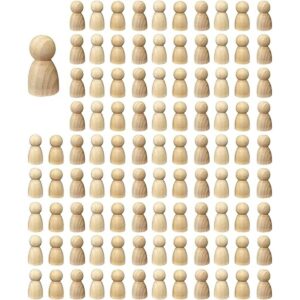 100 piezas de muñecas de madera sin terminar figuras_1