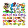 100 unidades de juguetes más calcomanías prellenadas de_1