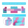 1000 PCS Building Bricks in 4 Girl Pastel Colors Classic_3