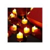 1000 pétalos de rosa artificiales con 24 velas LED