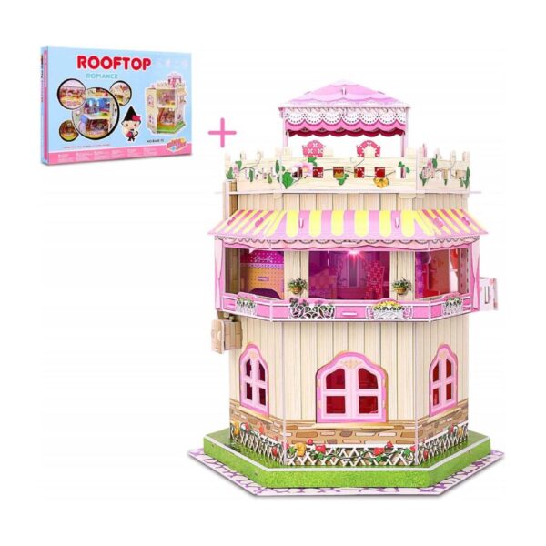 101 rompecabezas 3D de casa de muñecas para niñas_1