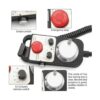 100PPR universal 4 ejes CNC volante MPG colgante con