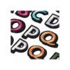 104 letras termoadhesivas para camisetas 4 juegos de 26