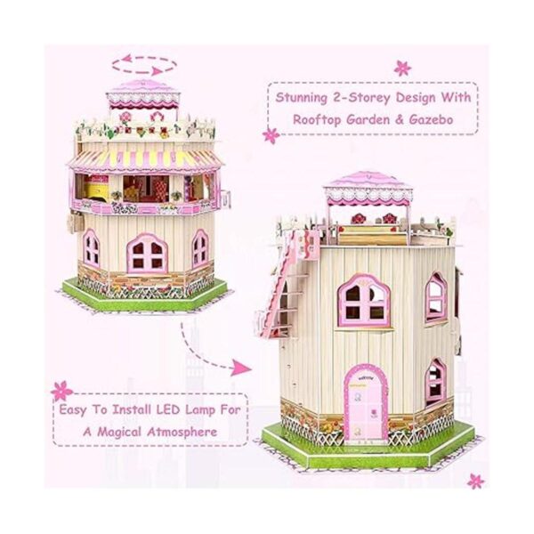101 rompecabezas 3D de casa de muñecas para niñas_6