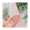 1050 adornos de gota de rocío de agua transparente