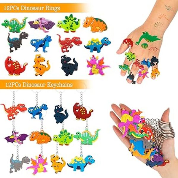108 piezas de recuerdos de fiesta de dinosaurios sellos_2
