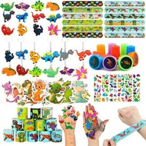 108 piezas de recuerdos de fiesta de dinosaurios sellos_1
