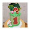 11 piezas de decoración de pastel de animales de granja_4