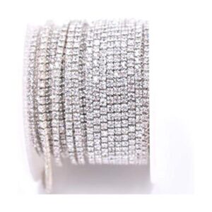 11 yards Crystal Rhinestone Cerrar Cadena Recortar garra_1