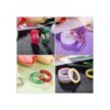 11 piezas de moldes de resina para anillos de silicona