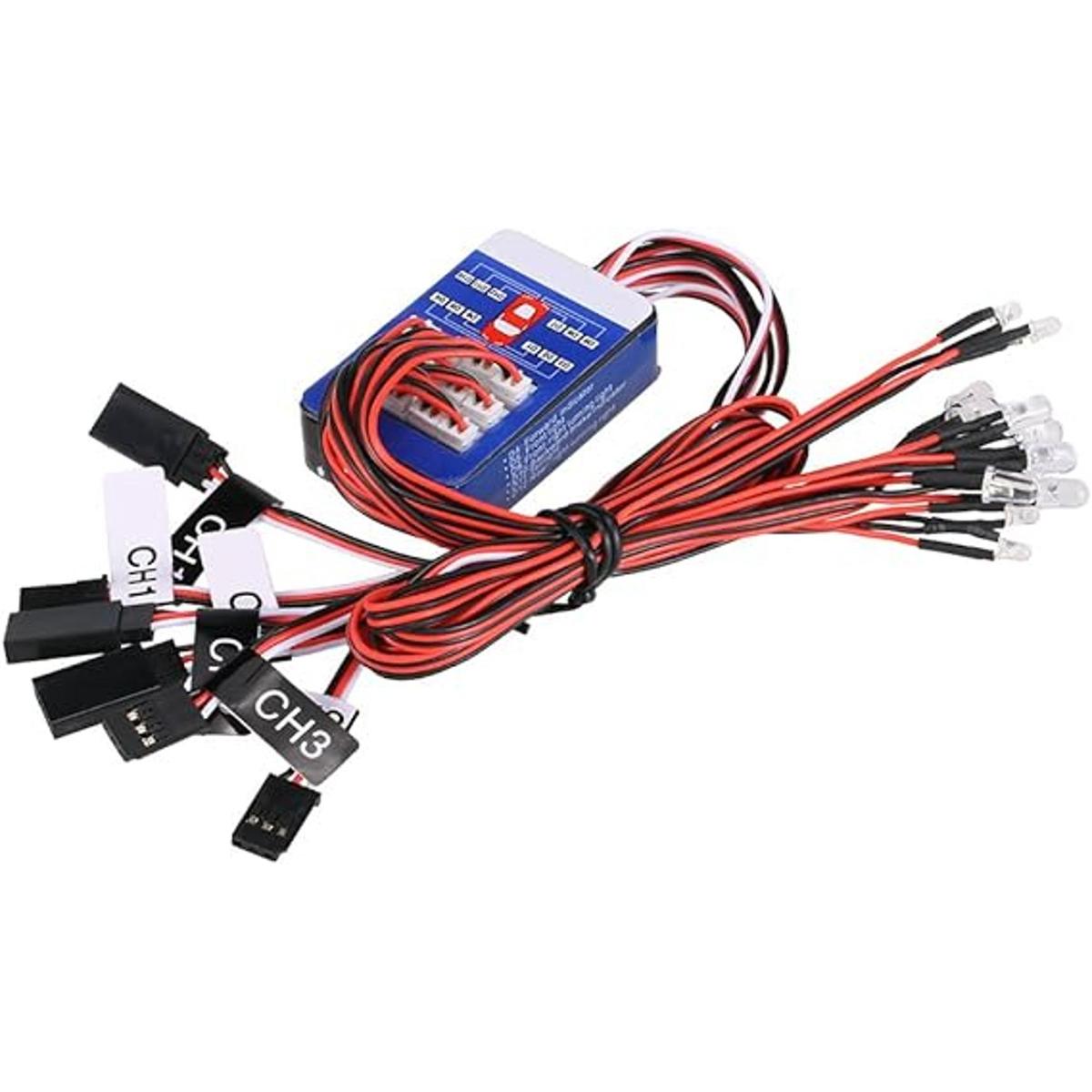 12 LED RC Kit de iluminación para