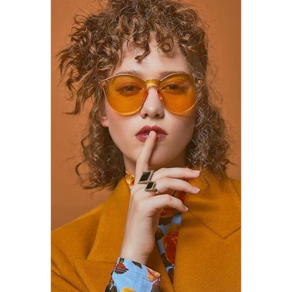 12 Pack Round Square Triangle Rimless Party Sunglasses