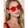 12 Pack Round Square Triangle Rimless Party Sunglasses